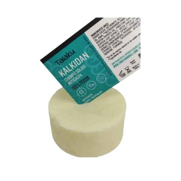 Talaku Champú Sólido Anticaspa Kalkidan 80g - Imagen 2